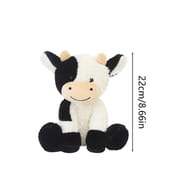 Cartoon Milk Cattle Doll White & Black Soft Cow Stuffed Animal Plushie Toys For Kids Appease Toy Cute Nap Pillow Baby Gifts