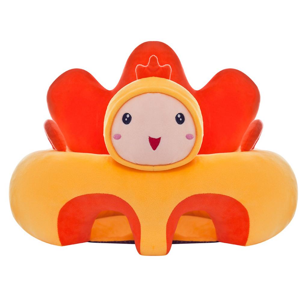 Baby Learn Sitting Sofa Seat Cover Cartoon Plush Support Seat Learn To Sit Baby Plush Toys For 0-3 M (Without Filler) Baby Learn Sitting Sofa Seat Cover Cartoon Plush Support Seat Learn To Sit Baby Plush Toys For 0-3 M (Without Filler)