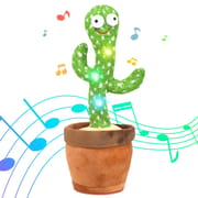 Sing And Dance Cactus Electron Plush Toy Soft Plush Doll Babies Cactus That Repeat What You Say Voice Interactive Bled