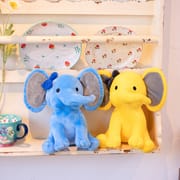 Elephant Plush Toys Kawaii Baby Toy Stuffed Animal Doll for Kids White Elephant Toys Cartoon for Girls Cute Toys for Wedding