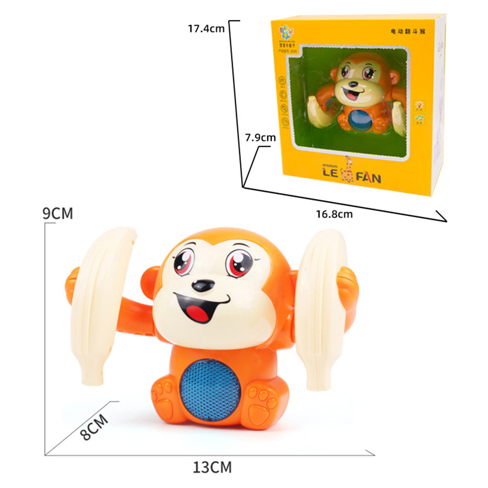 Electric Voice Control Tumbling Monkey Baby Toys Somersault Toy Light and Music Toy for Birthday Gift Early Educational Gift Electric Voice Control Tumbling Monkey Baby Toys Somersault Toy Light and Music Toy for Birthday Gift Early Educational Gift
