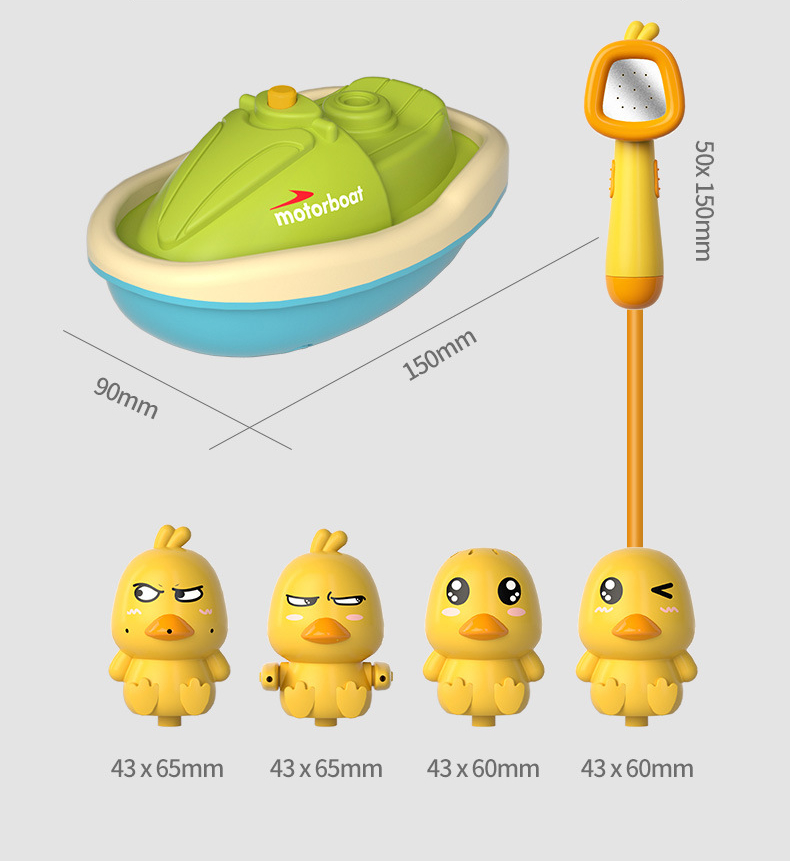 Electric Baby Bath Toys for Kids Duck Spray Water Bath Toys Baby Shower Water Toys Ball Bathroom Baby Toy Bathtub Toys Water Toy