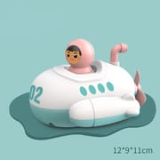 Baby Bath Toys Submarine Wind Up Toy Clockwork Ship Boat Kids Water Toys Swimming Pool Beach Game Toddler Boy Toys Children Gift