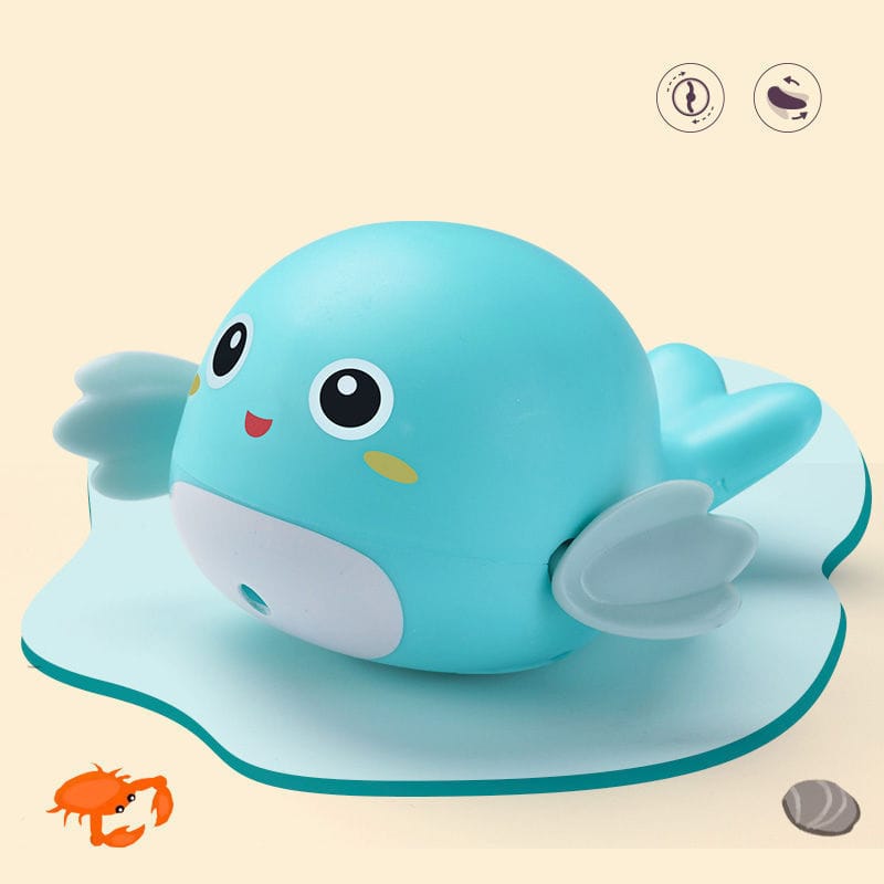 Summer Bath Toys Kids Swimming Clockwork Dolls Play Water Baby Bathing Cute Funny Children Bathroom Shower Bathtub Animals Toy