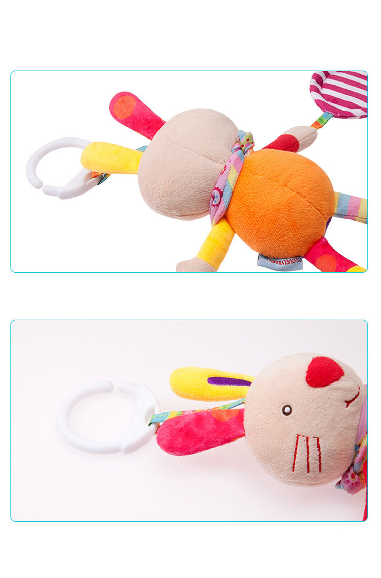 Good Quality Newborn Baby Rattles Plush Stroller Cartoon Animal Toys Baby Mobiles Hanging Bell Educational Baby Toys 0-24 Months Good Quality Newborn Baby Rattles Plush Stroller Cartoon Animal Toys Baby Mobiles Hanging Bell Educational Baby Toys 0-24 Months