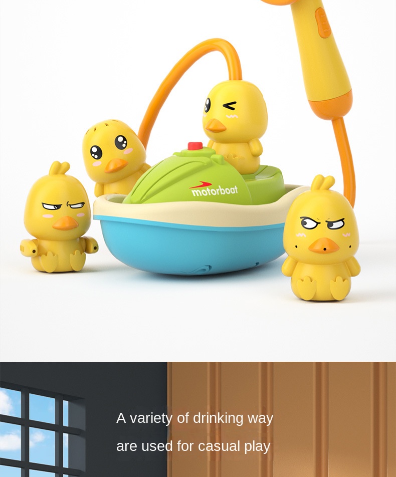 Electric Baby Bath Toys for Kids Duck Spray Water Bath Toys Baby Shower Water Toys Ball Bathroom Baby Toy Bathtub Toys Water Toy
