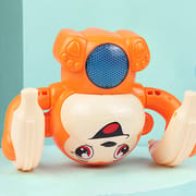 Electric Voice Control Tumbling Monkey Baby Toys Somersault Toy Light and Music Toy for Birthday Gift Early Educational Gift