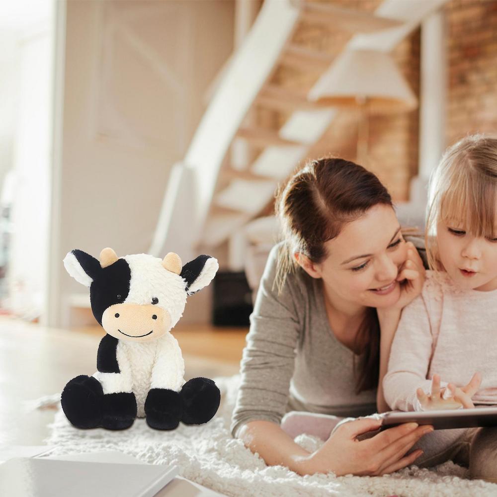 Cartoon Milk Cattle Doll White & Black Soft Cow Stuffed Animal Plushie Toys For Kids Appease Toy Cute Nap Pillow Baby Gifts Cartoon Milk Cattle Doll White & Black Soft Cow Stuffed Animal Plushie Toys For Kids Appease Toy Cute Nap Pillow Baby Gifts
