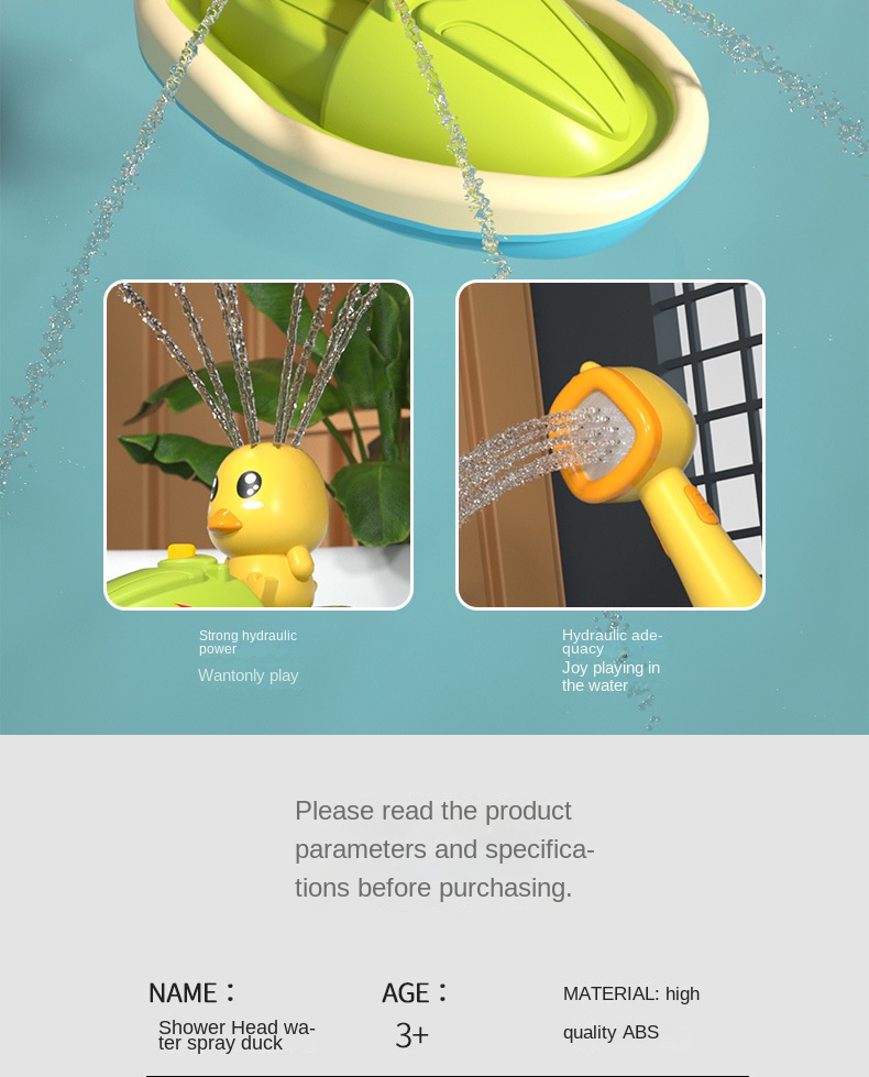 Electric Baby Bath Toys for Kids Duck Spray Water Bath Toys Baby Shower Water Toys Ball Bathroom Baby Toy Bathtub Toys Water Toy