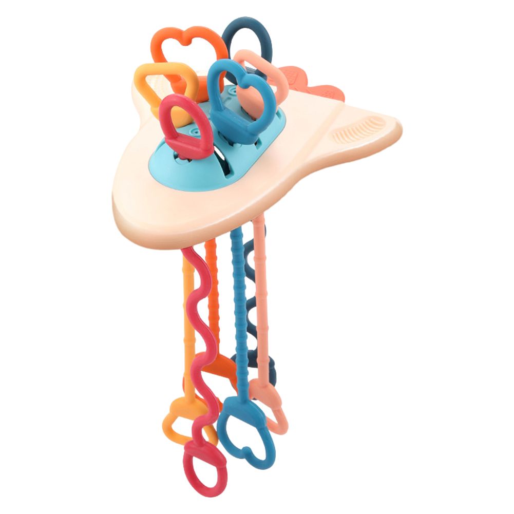 Baby Montessori Toys Pull String Sensory Toys Baby 6 12 Months Silicone Develop Teething Activity Toys for Kids Educational Toys