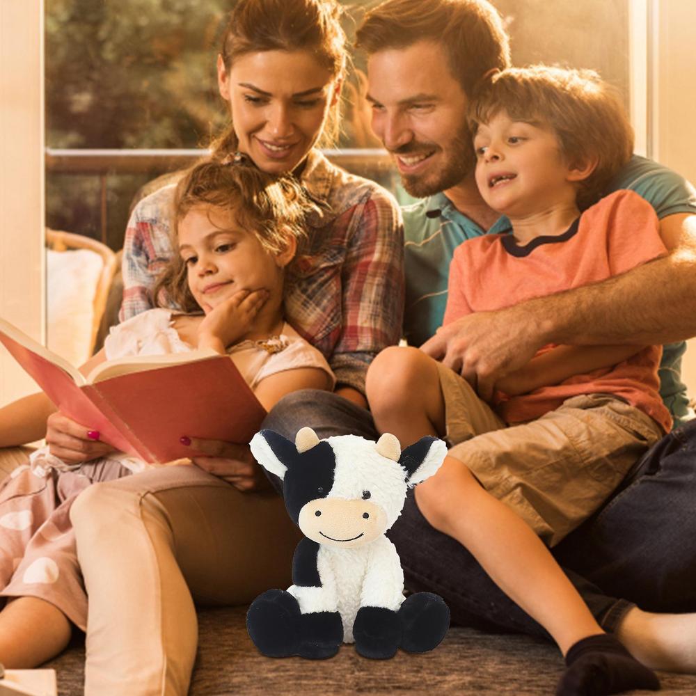 Cartoon Milk Cattle Doll White & Black Soft Cow Stuffed Animal Plushie Toys For Kids Appease Toy Cute Nap Pillow Baby Gifts Cartoon Milk Cattle Doll White & Black Soft Cow Stuffed Animal Plushie Toys For Kids Appease Toy Cute Nap Pillow Baby Gifts