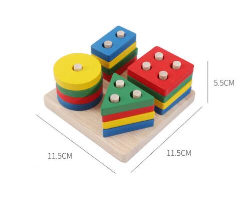 Montessori Educational Wooden Toys for 2 3 Year Baby Toy 0 12 Month Number Alphabet Puzzle Sorters Puzzle Game Toys For Children