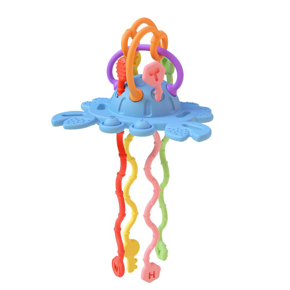 Baby Montessori Toys Pull String Sensory Toys Baby 6 12 Months Silicone Develop Teething Activity Toys for Kids Educational Toys