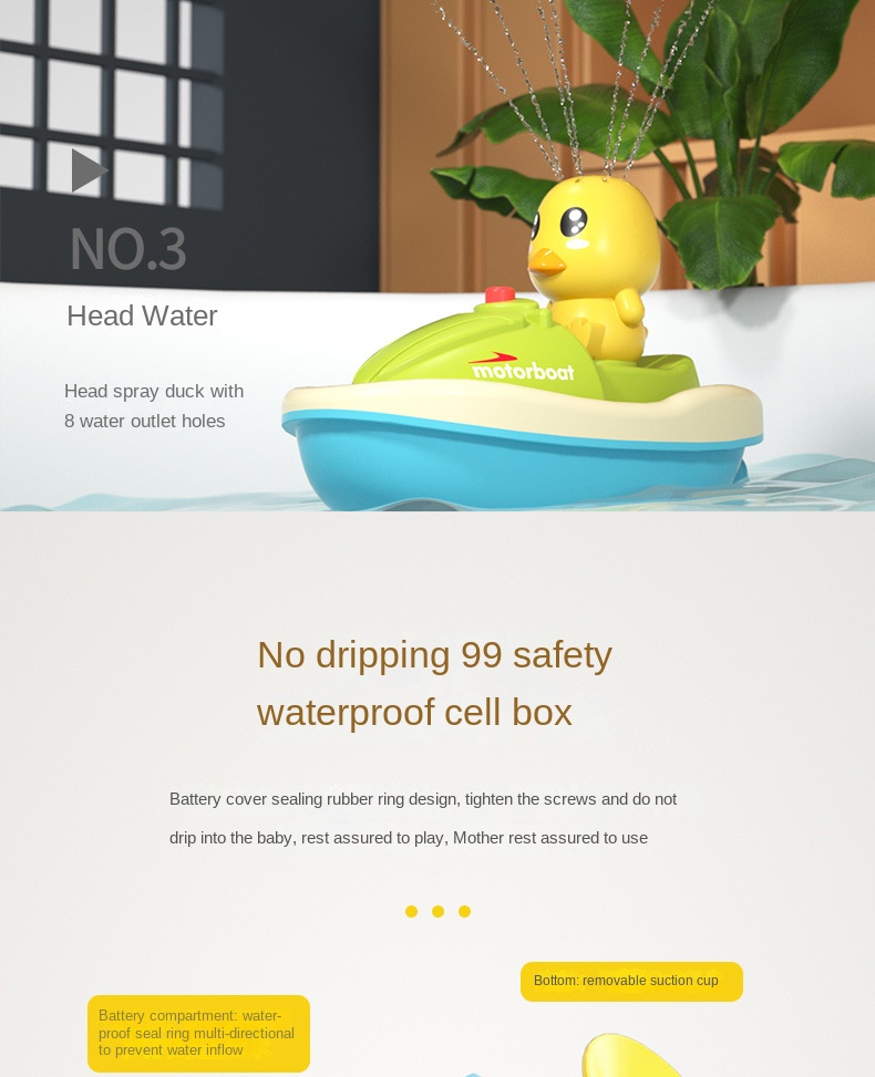 Electric Baby Bath Toys for Kids Duck Spray Water Bath Toys Baby Shower Water Toys Ball Bathroom Baby Toy Bathtub Toys Water Toy