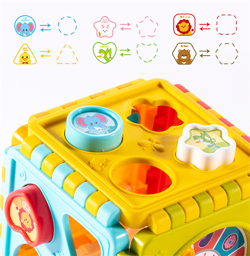Toddler Activity Cube Shape Sorting Toys Boys Girls Shape Matching Number Sorter Game Baby Montessori Educational Toys Toddler Activity Cube Shape Sorting Toys Boys Girls Shape Matching Number Sorter Game Baby Montessori Educational Toys