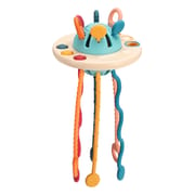 Baby Montessori Toys Pull String Sensory Toys Baby 6 12 Months Silicone Develop Teething Activity Toys for Kids Educational Toys