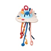 Baby Montessori Toys Pull String Sensory Toys Baby 6 12 Months Silicone Develop Teething Activity Toys for Kids Educational Toys