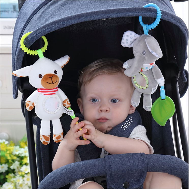Good Quality Newborn Baby Rattles Plush Stroller Cartoon Animal Toys Baby Mobiles Hanging Bell Educational Baby Toys 0-24 Months Good Quality Newborn Baby Rattles Plush Stroller Cartoon Animal Toys Baby Mobiles Hanging Bell Educational Baby Toys 0-24 Months