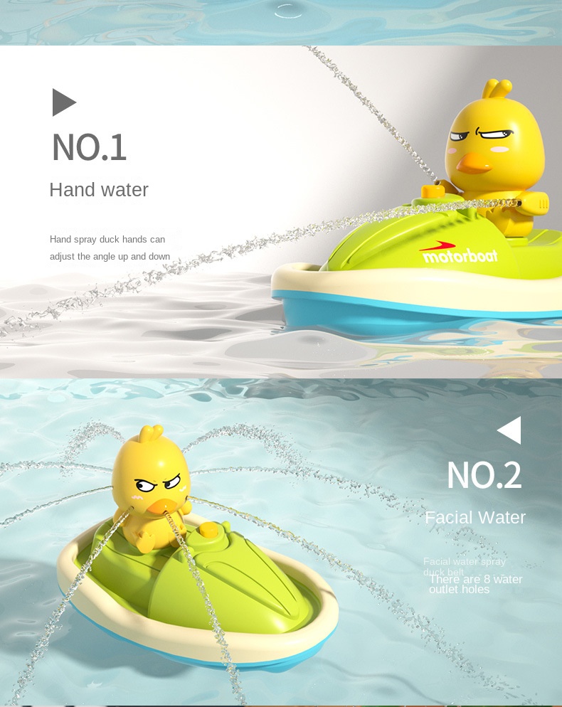 Electric Baby Bath Toys for Kids Duck Spray Water Bath Toys Baby Shower Water Toys Ball Bathroom Baby Toy Bathtub Toys Water Toy