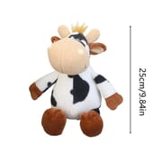 Cartoon Milk Cattle Doll White & Black Soft Cow Stuffed Animal Plushie Toys For Kids Appease Toy Cute Nap Pillow Baby Gifts