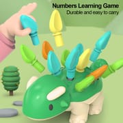 Toddler Dinosaur Hedgehog Montessori Insert Toy Baby Children Kid Concentration Training Early Education Fine Motor Sensory Game