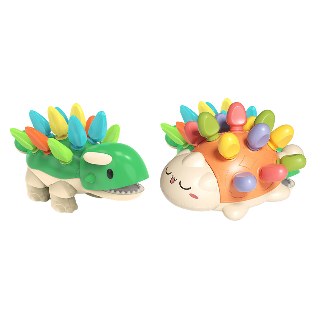 Toddler Dinosaur Hedgehog Montessori Insert Toy Baby Children Kid Concentration Training Early Education Fine Motor Sensory Game Toddler Dinosaur Hedgehog Montessori Insert Toy Baby Children Kid Concentration Training Early Education Fine Motor Sensory Game