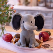 Elephant Plush Toys Kawaii Baby Toy Stuffed Animal Doll for Kids White Elephant Toys Cartoon for Girls Cute Toys for Wedding