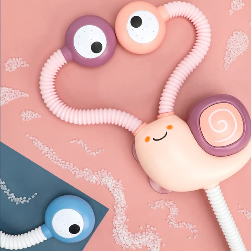 Bath Toys Water Game Snail Spraying Faucet Shower Electric Water Spray Toy For Baby Bathtime Bathroom Kids Toys