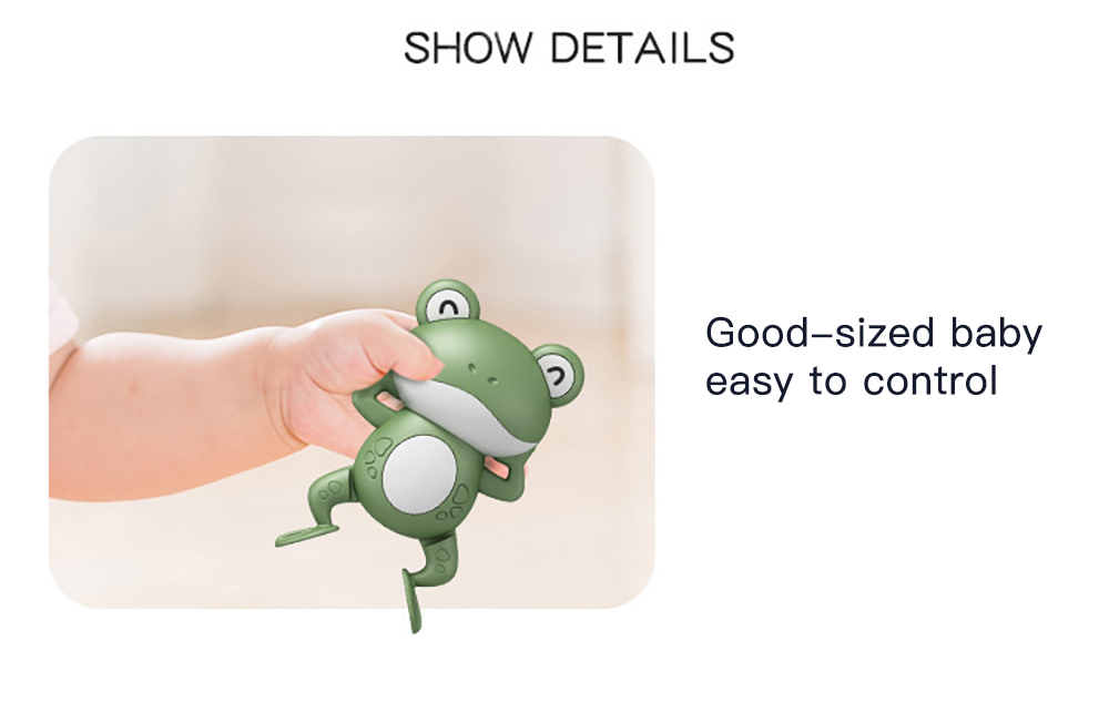 Baby Shower Clockwork Cute Animal Swimming Frog When Baby Bath In Bathroom Baby Water Toy Kids Clockwork Bath Toys Bathroom Toys