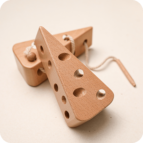 Montessori Toy Worm Eat Fruit Wooden Puzzle Toy