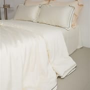 100 light luxury cotton four-piece bed set superior sense Xinjiang long wool cotton satin bed sheet set bedding