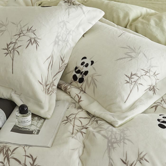 A class Rex rabbit wool milk cashmere four-piece winter thickened warm baby cashmere rabbit cashmere three-piece set