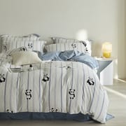 A class Rex rabbit wool milk cashmere four-piece winter thickened warm baby cashmere rabbit cashmere three-piece set