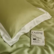 Light Luxury 60 Lyocell Tencel 4-piece Summer Silky Slip Sleep Ice Silky Cool bed sheet set bedding