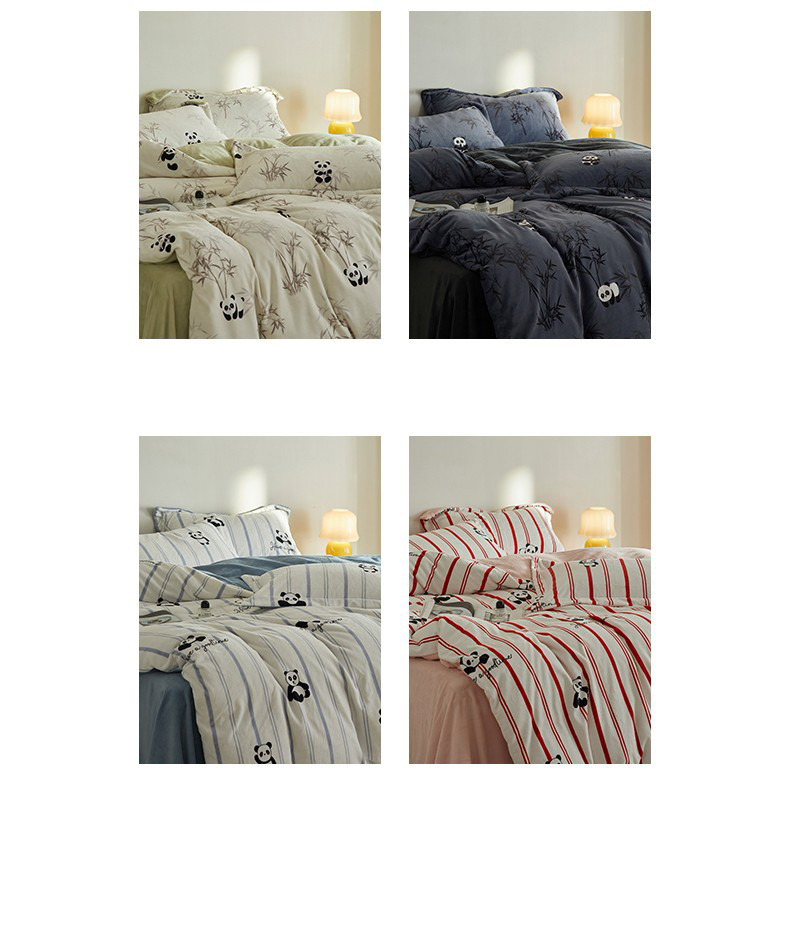 A class Rex rabbit wool milk cashmere four-piece winter thickened warm baby cashmere rabbit cashmere three-piece set