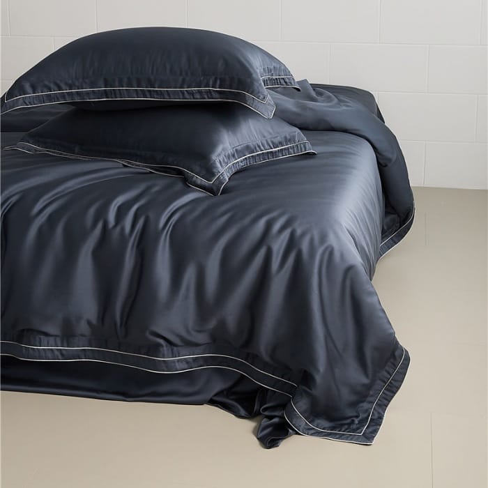 100 light luxury cotton four-piece bed set superior sense Xinjiang long wool cotton satin bed sheet set bedding