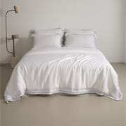 100 light luxury cotton four-piece bed set superior sense Xinjiang long wool cotton satin bed sheet set bedding