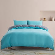 Peter Khanun Duvet Cover Set Soft Brushed Microfiber Duvet Cover Bedding Set with Zipper Closure and Corner Ties 2 Pcs/3 Pcs