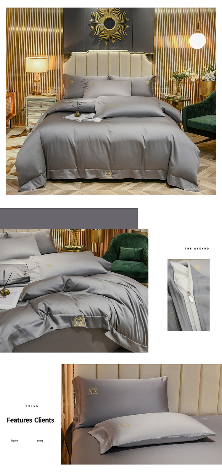 Summer Ice Silk 4-piece bed set Instagram bedding Set Dormitory 3-piece nude bed set
