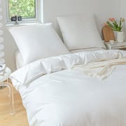 3Pcs Set Duvet Cover Set, Real 100% Cotton, High Quality Skin Friendly Thickening Fabric, Solid Color, Full Size, Cotton Bedding