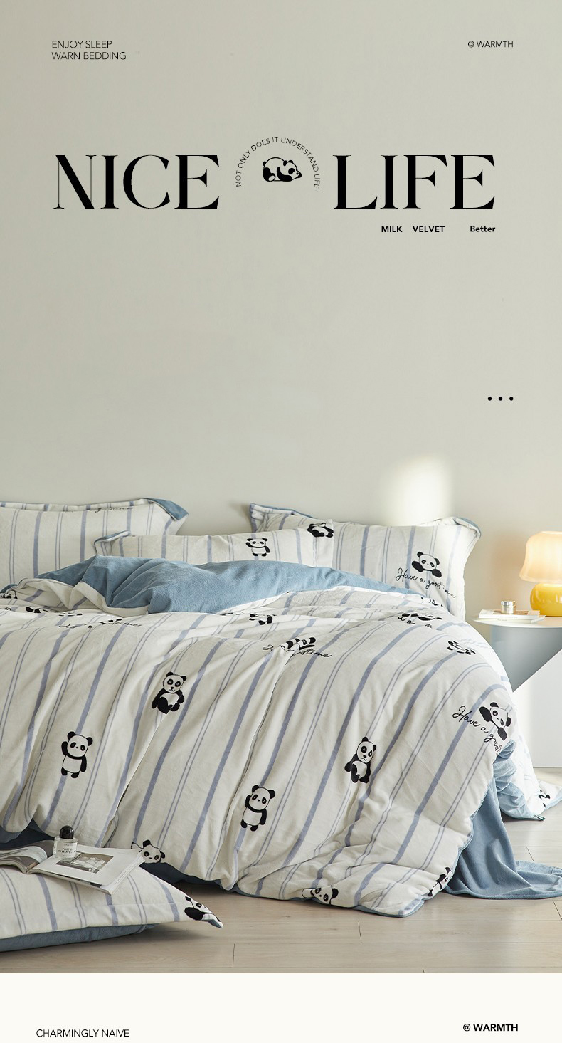 A class Rex rabbit wool milk cashmere four-piece winter thickened warm baby cashmere rabbit cashmere three-piece set