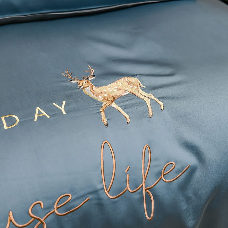 Summer Ice Silk 4-piece bed set Instagram bedding Set Dormitory 3-piece nude bed set