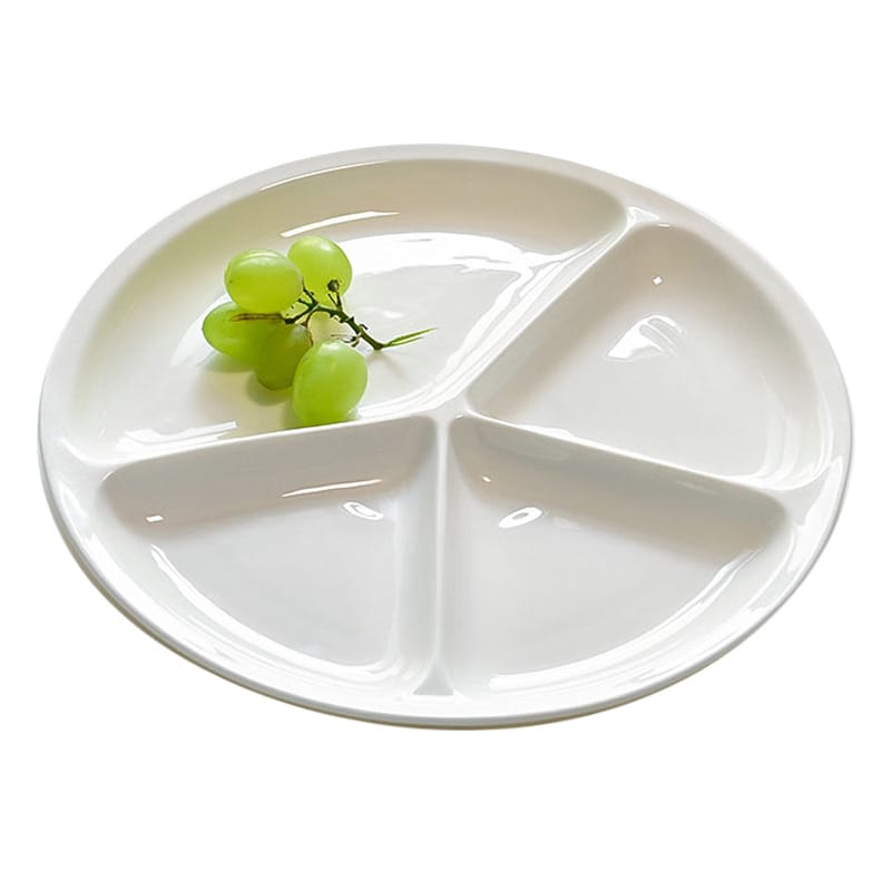 Hotel wholesale creative pure bone China tableware home fitness sports ceramic plate plate plate fruit plate dessert