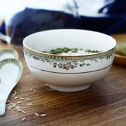 Tangshan bone China 5-inch noodle bowl rice bowl porridge bowl Breakfast medium Korean household bowl microwave tableware rice