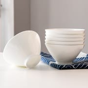 Bone China tableware noodle bowl Household Japanese ramen bowl Ceramic salad bowl spiral rice noodle soup bowl Wholesale bamboo hat bowl bucket bowl