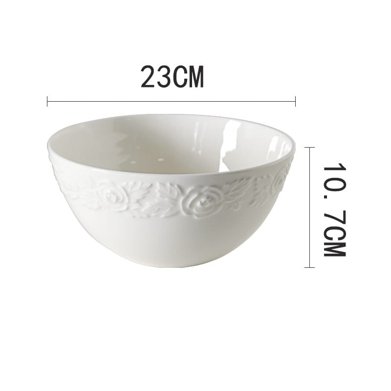 Rose 9-inch bowl