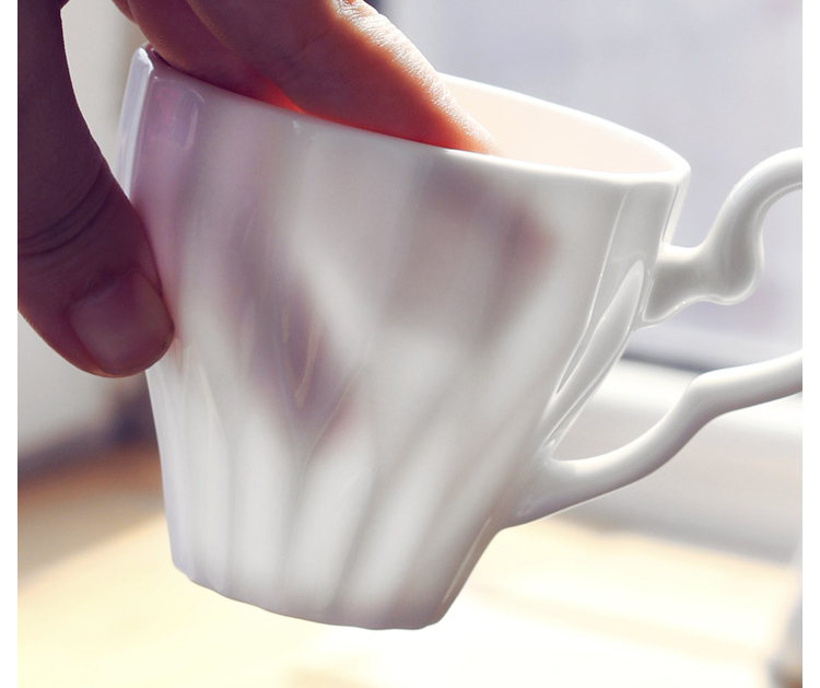Tangshan bone China coffee set wholesale European 15 head coffee cup saucer set with English tea set afternoon