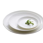 Tangshan bone China simple round plate ceramic household tableware steak plate plate plate plate plate plate plate plate plate plate plate Western plate