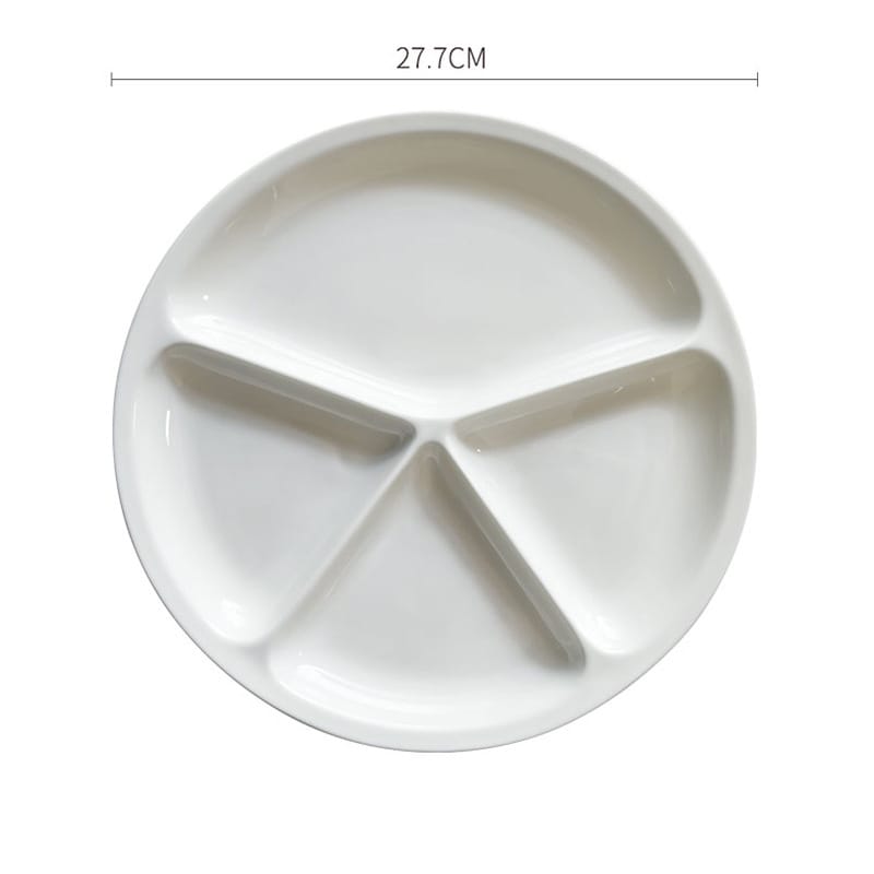 Hotel wholesale creative pure bone China tableware home fitness sports ceramic plate plate plate fruit plate dessert