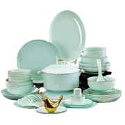 Jingdezhen ceramic tableware set hand-painted bone China home Phnom Penh set bowl celadon bowl dish dish gift soup bowl